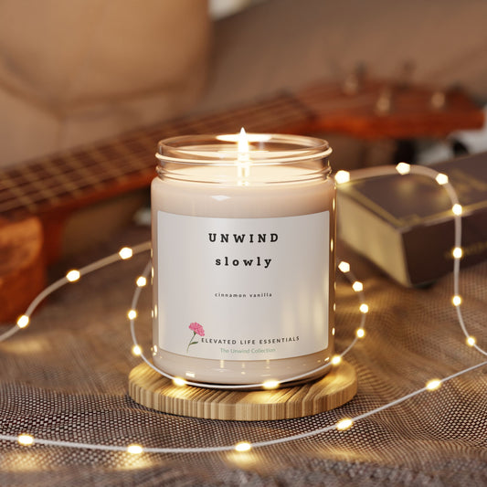 The Unwind Collection - Scented Soy Candles